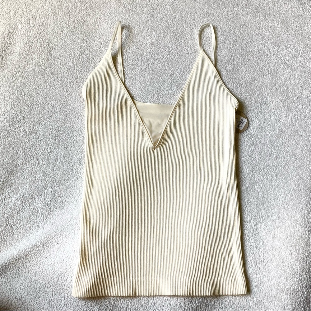 NWT Cream tank top